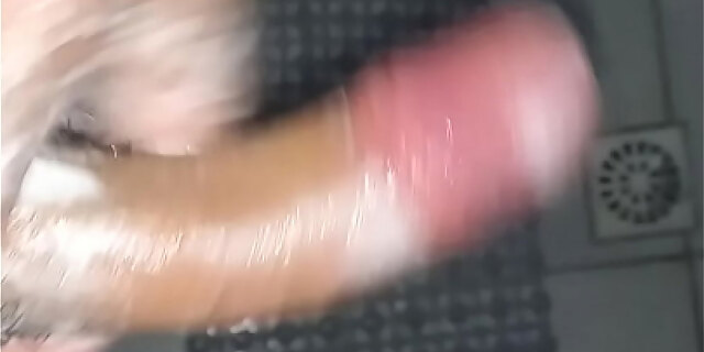 bathroom,handjob